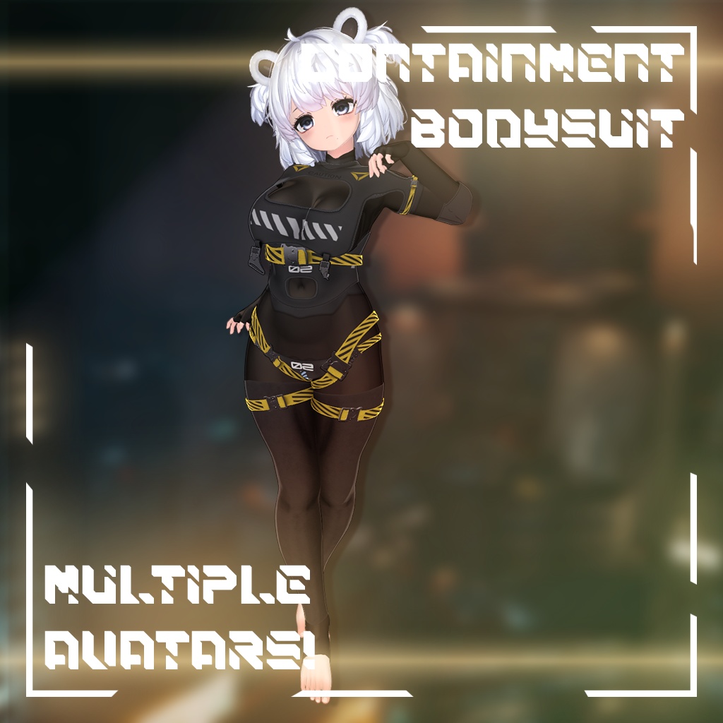 ❗⚠️ 封じ込め用ハイテク ボディスーツ 複数のアバター ⚠️❗|❗⚠️ Containment High-Tech-Bodysuit Multiple Avatars ⚠️❗