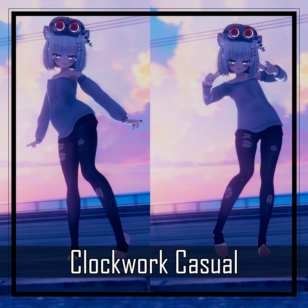 “クロックワーク・カジュアル”⚙️ | "Clockwork Casual" ⚙️