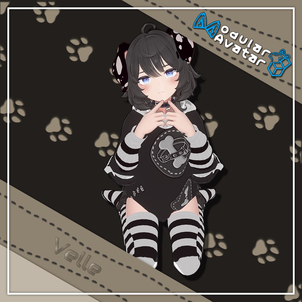 【Velle用】わんこ衣装 | [ Doggo Outfit for Velle ]