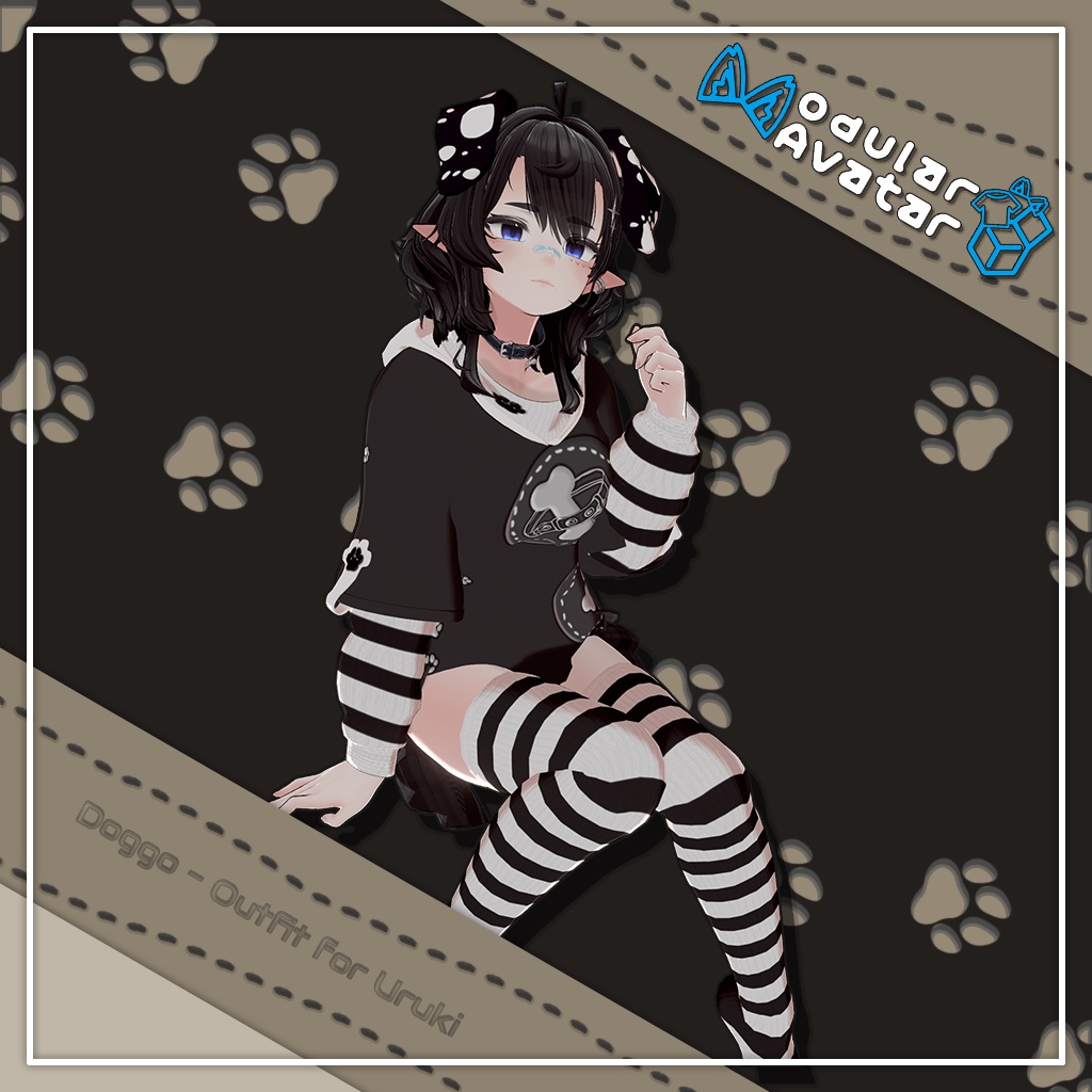 【ウルキ用】わんこコーデ | [ Doggo Outfit for Uruki ]