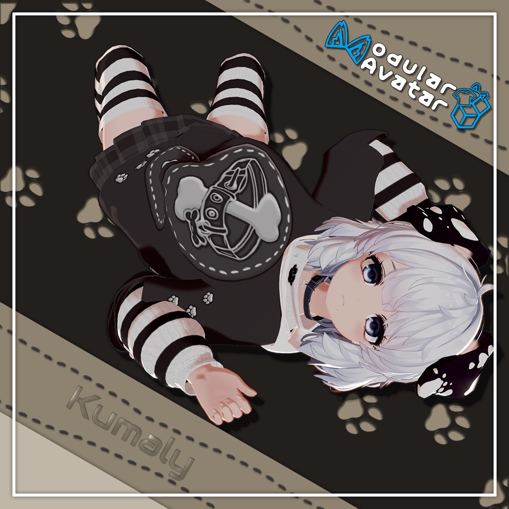 [クマリー用わんこ outfit] | [ Doggo Outfit for Kumaly ]