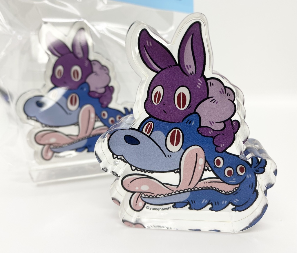 アクリルフィギュア「ツムム⁉ 」（エラーとグラドーVer.）