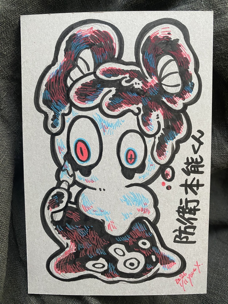 【ドローイング】1月前半分カラー