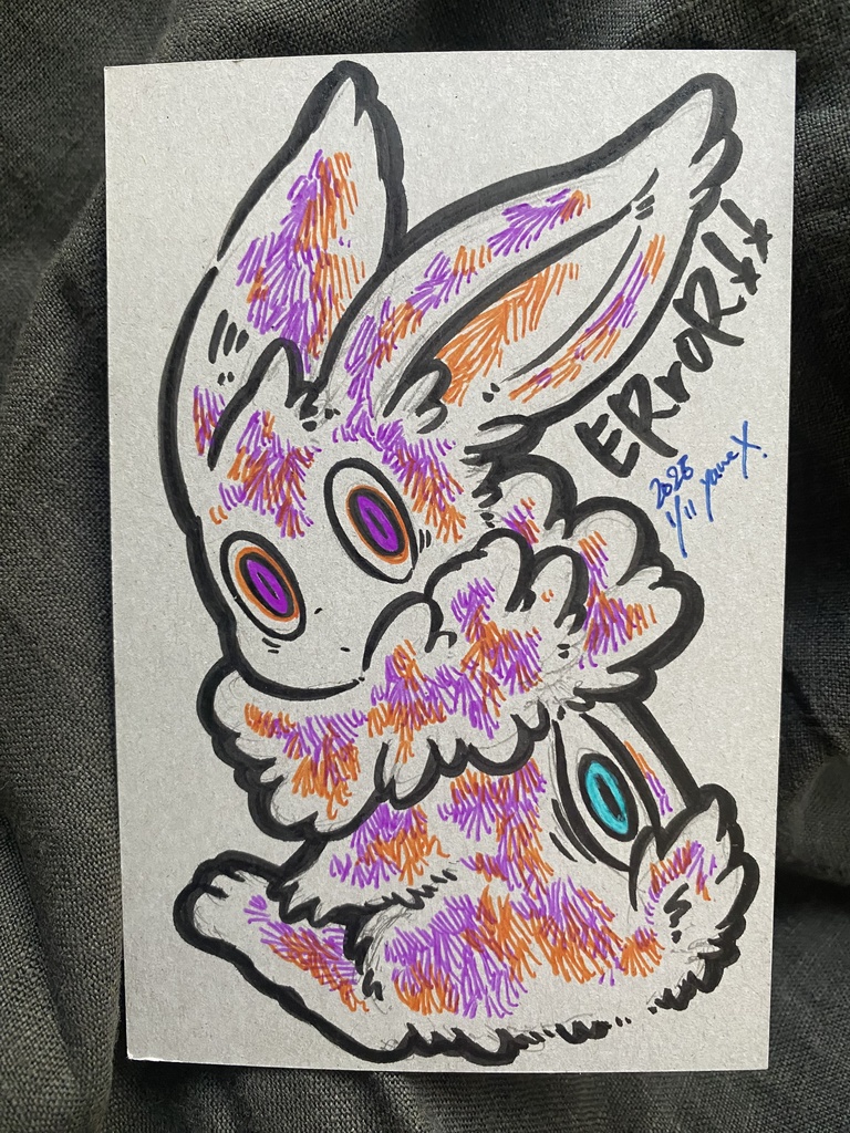 【ドローイング】1月前半分カラー