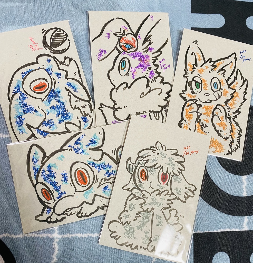 【ドローイング】1月後半分