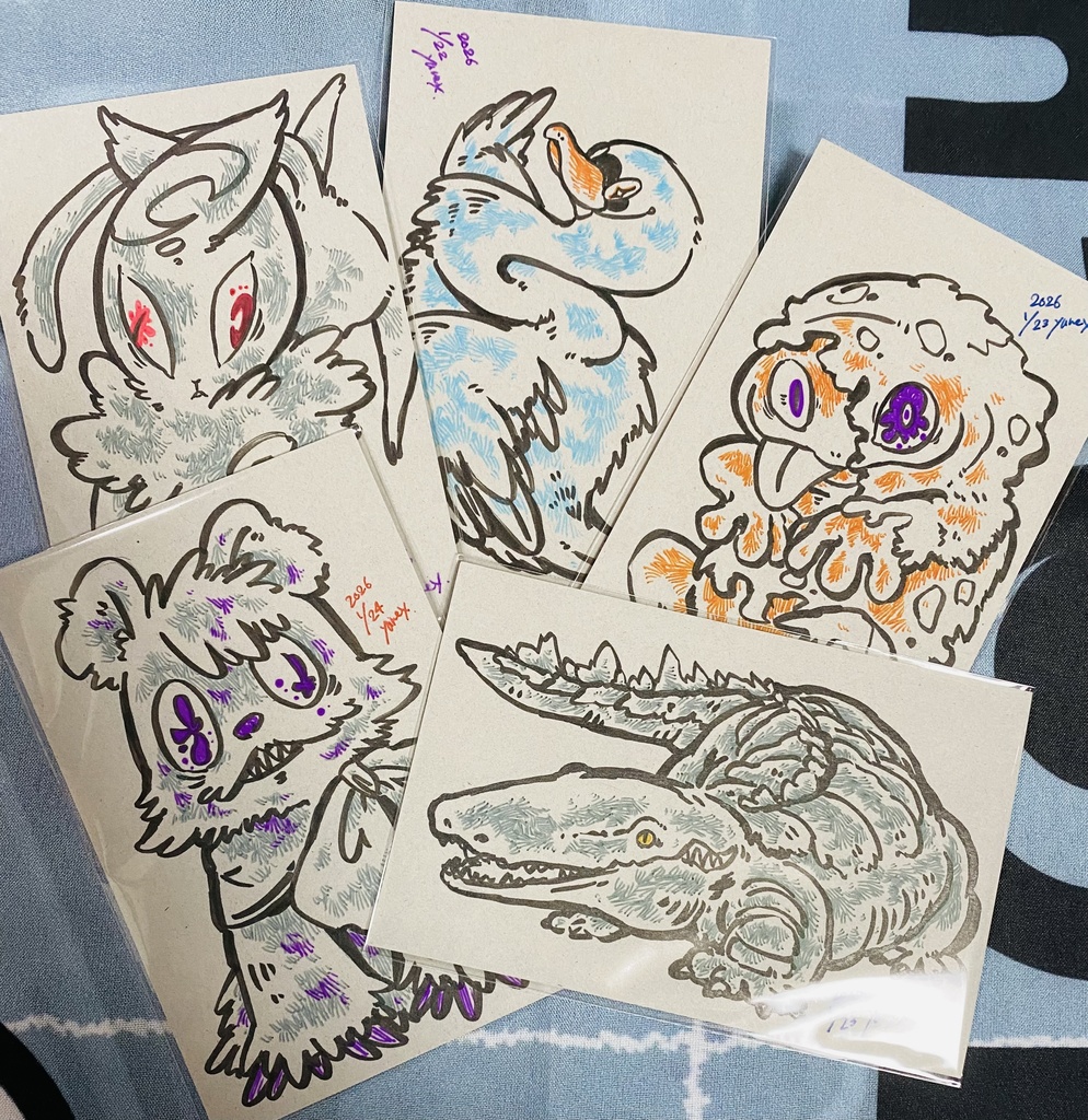 【ドローイング】アニマル