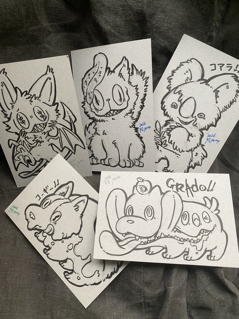 【ドローイング】2月前半分