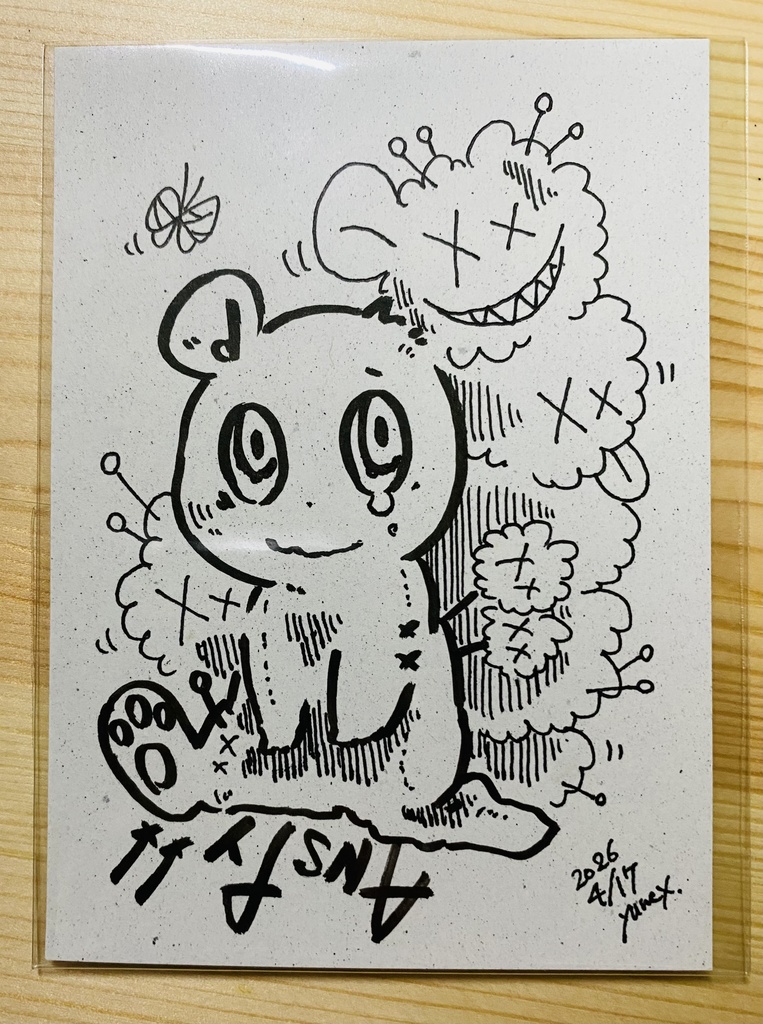 【メインキャラドローイング】4月後半分