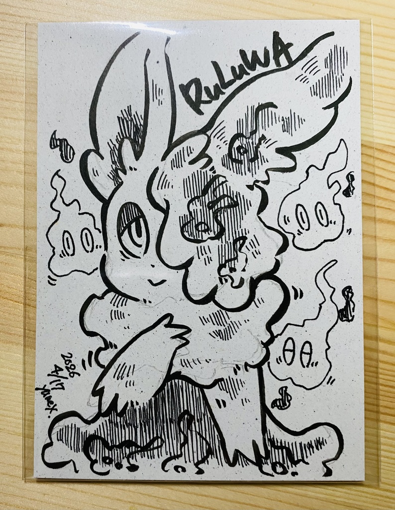 【メインキャラドローイング】4月後半分