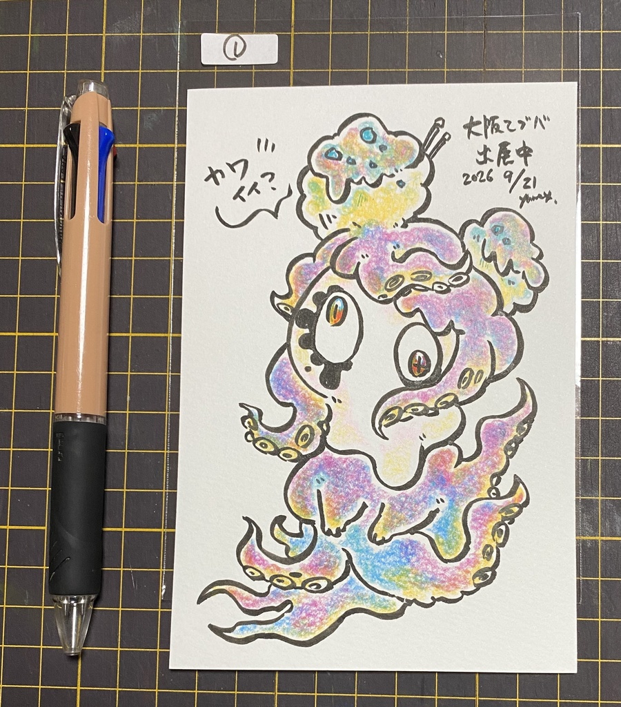 9月定期販売 メインキャラクター原画