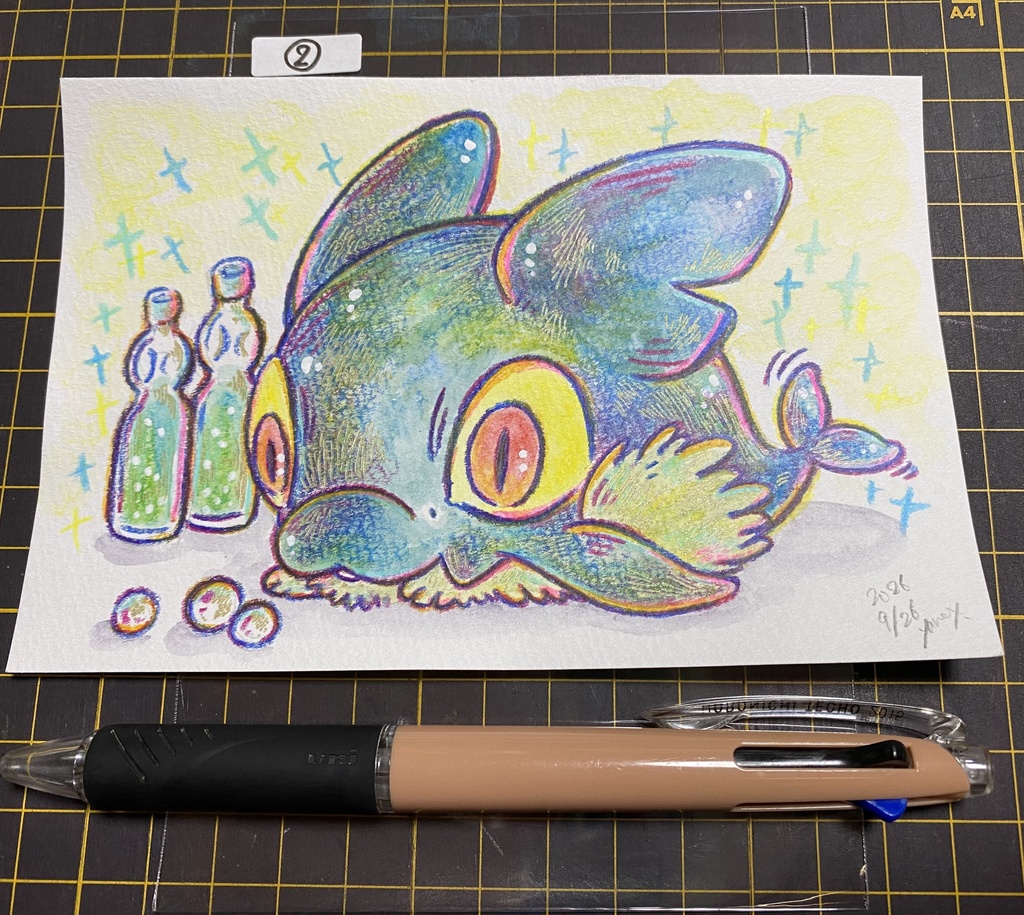9月定期販売 メインキャラクター原画