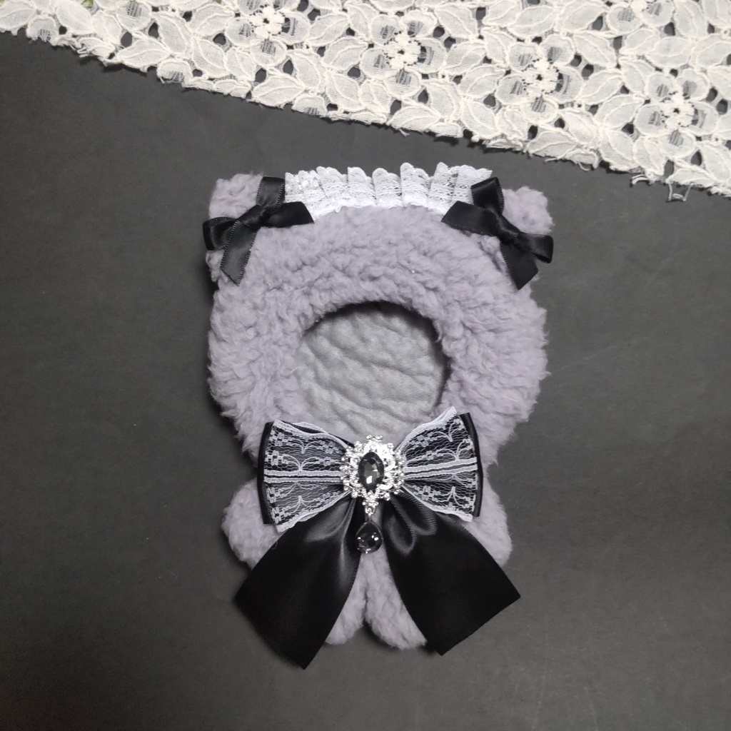 ぬい服 ラベンダー ネコ 量産 着ぐるみ