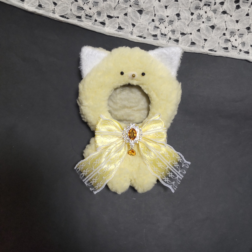 ミモザ　ネコ耳　13～14cm