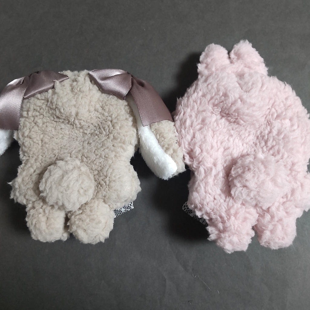 ベージュたれみみ サクラたちみみ うさぎせっと