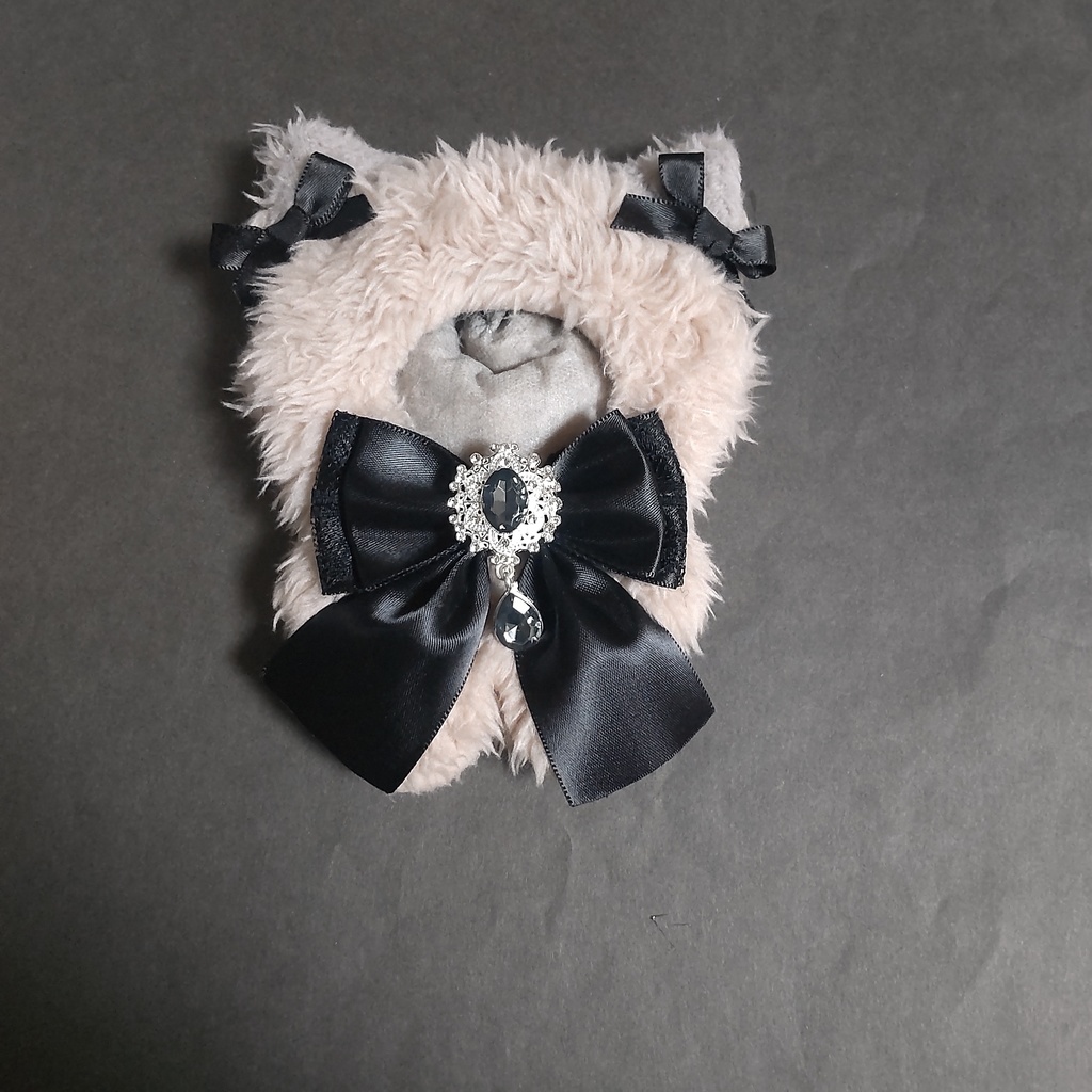 10~12cm モフシェリーピンク ロリータネコちゃん
