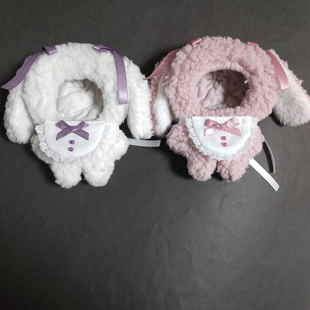 10～12cm　たれみみうさぎ　ぬい服　着ぐるみ