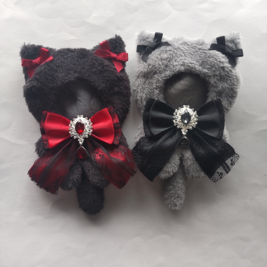 黒ねこ グレーねこ 着ぐるみ セット