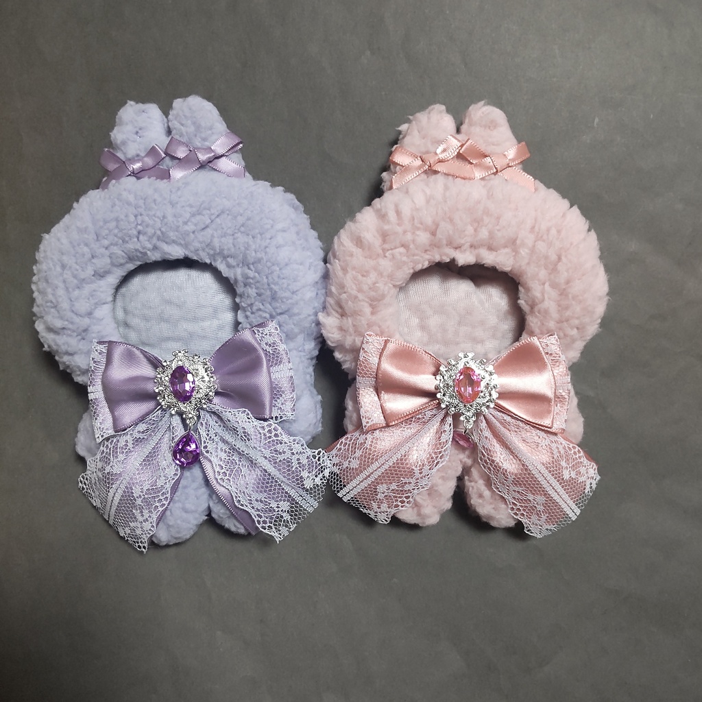 10～12cm　ぬい服　着ぐるみ　うさみみ　セット