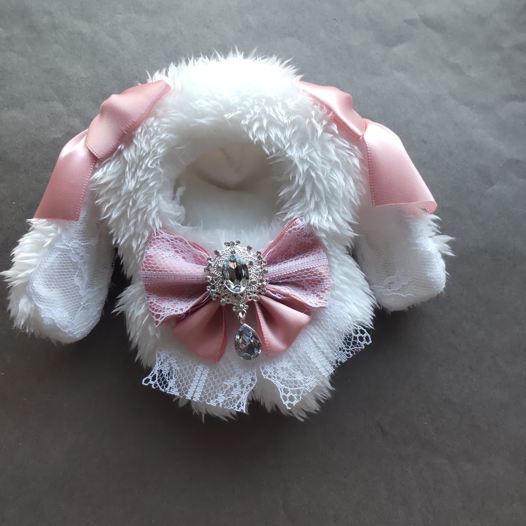 たれみみ 量産 ピンクリボン ぬい服