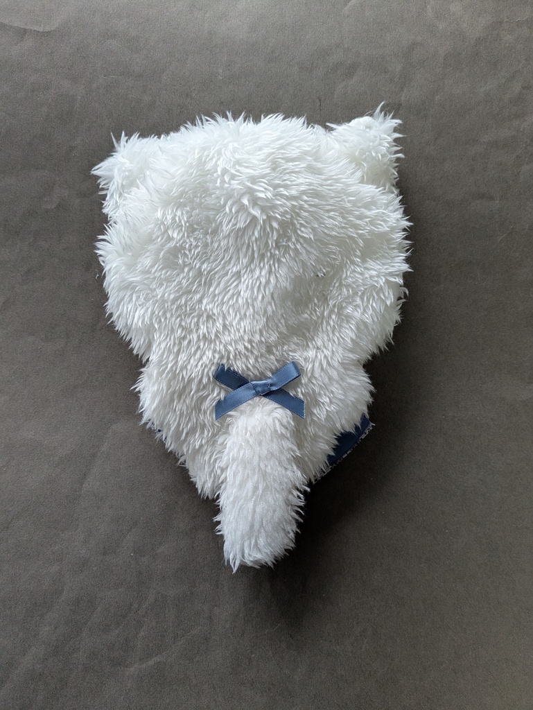 ちびぐるみ にとたん ねこ ブルーリボンぬい服