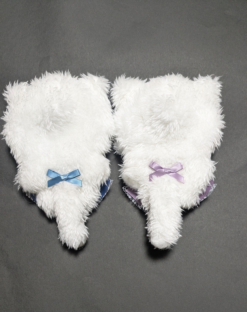 モフ白 ネコ耳 ぬい服 セット