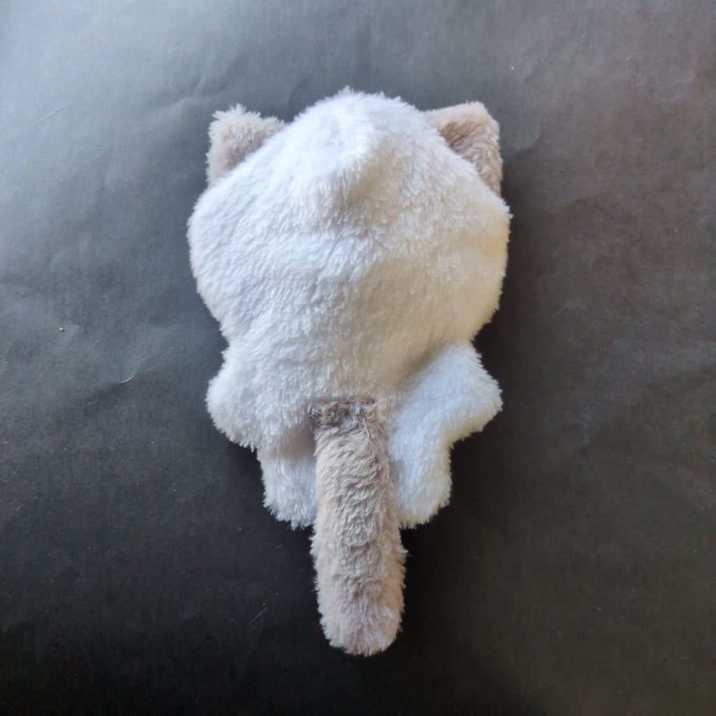 ねこみみ グレージュ ぬい服 着ぐるみ 10cm 12cm