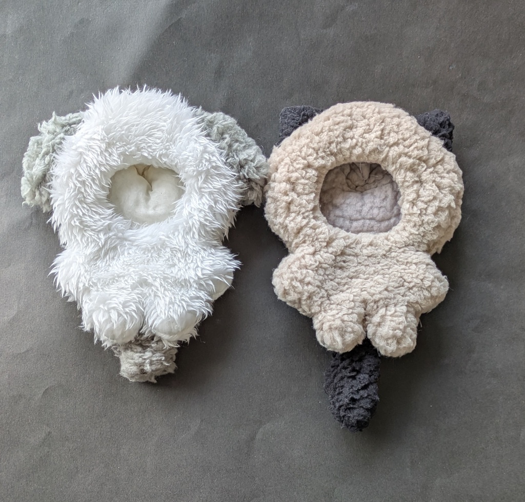 ぬい服　着ぐるみ　セット　ねこ　犬　