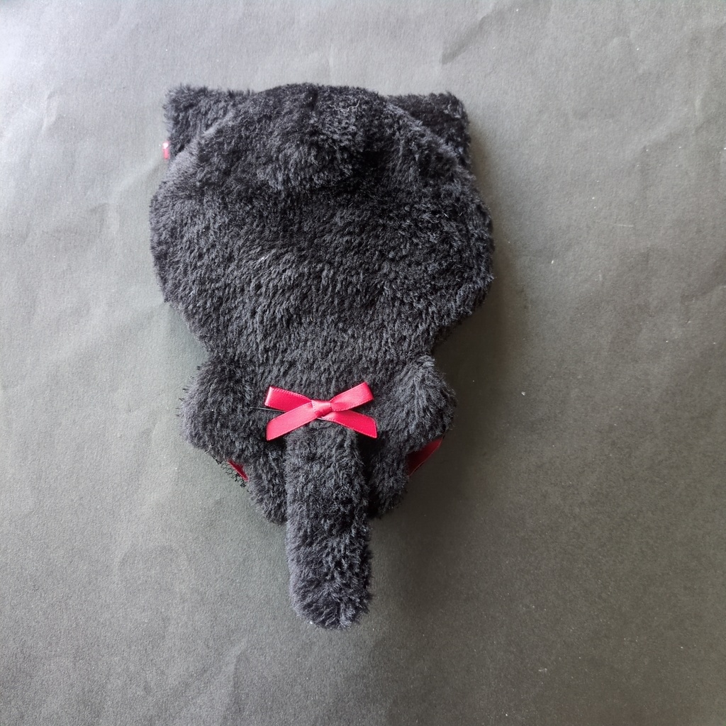 ちびぐるみ ぬい服 黒ねこ 着ぐるみ