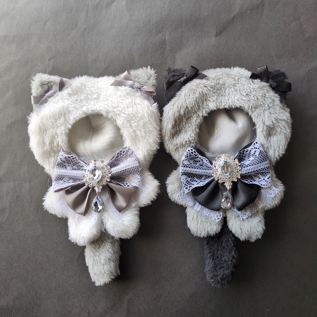 リンクコーデ ねこ セット 着ぐるみ ぬい服