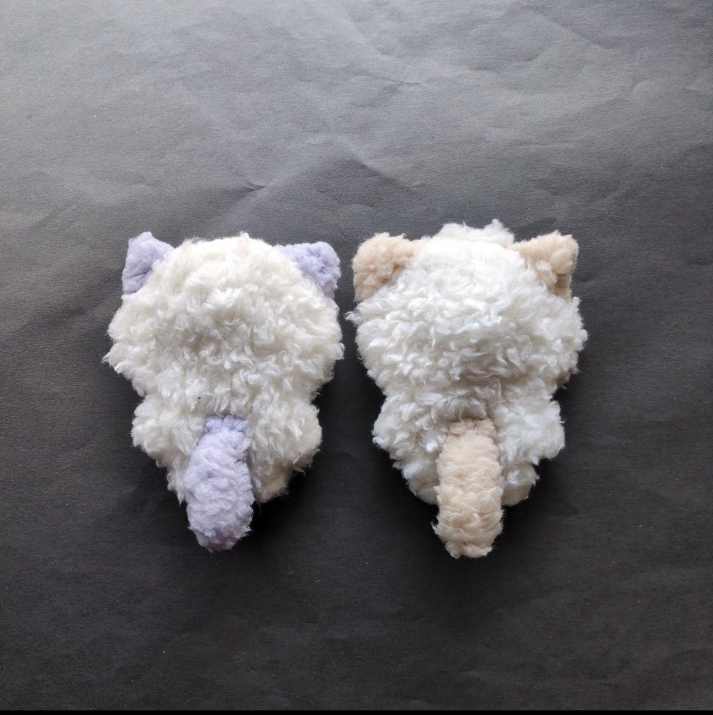 ほわぬい ぬい服 着ぐるみ セット しっぽ