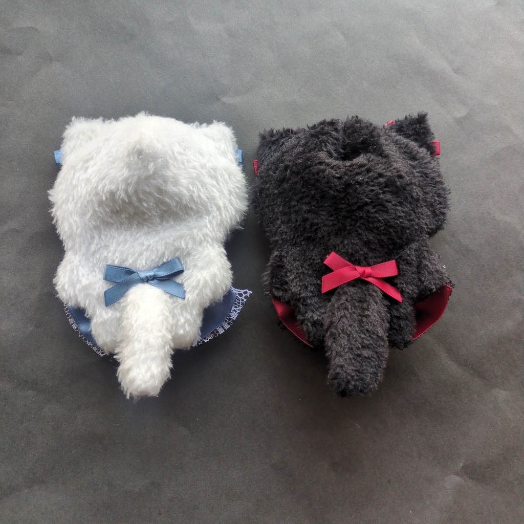 ほわぬい セット しろねこ くろねこ 着ぐるみ セット