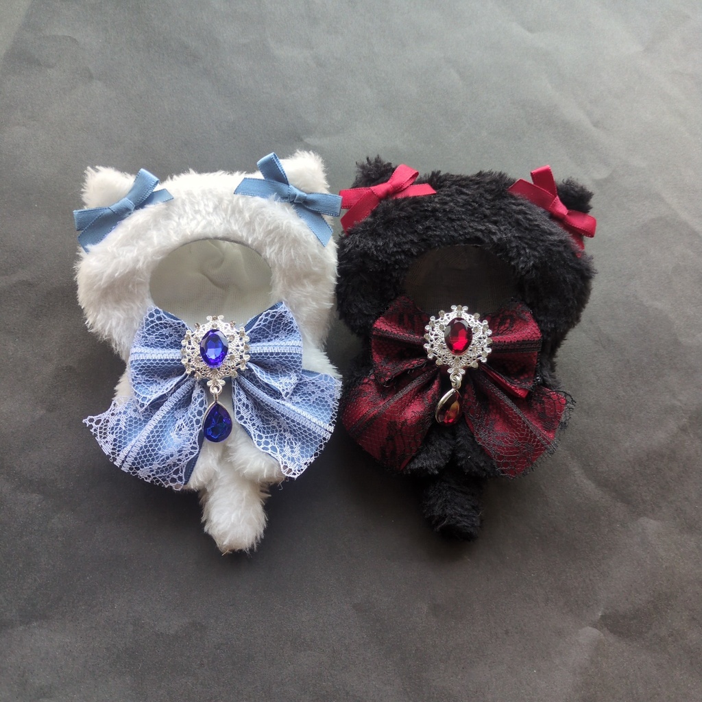 ほわぬい　セット　しろねこ　くろねこ　着ぐるみ　セット