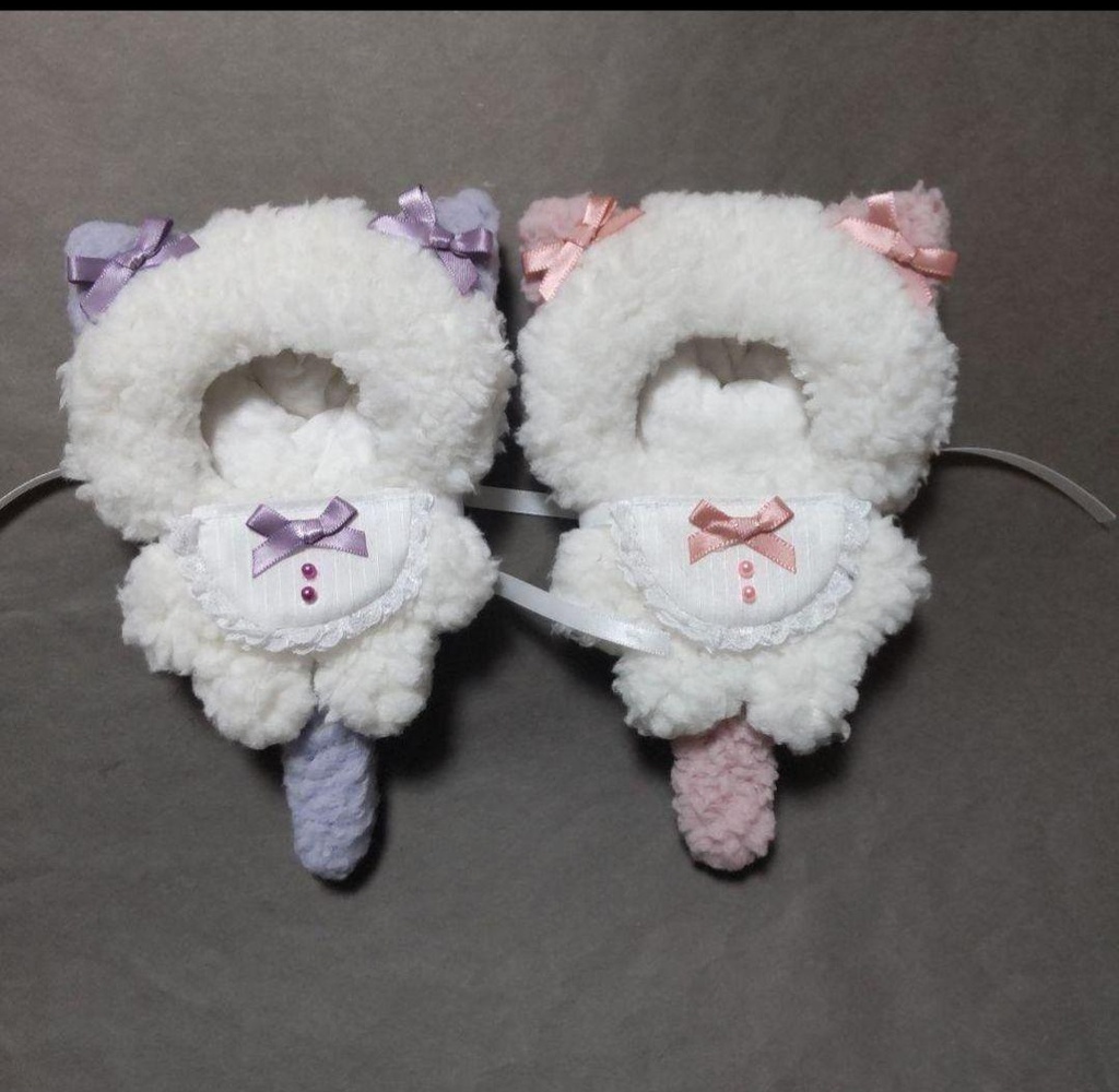 スタイ　ねこみみ　ぬい服　アウトフィット　着ぐるみ　12センチ
