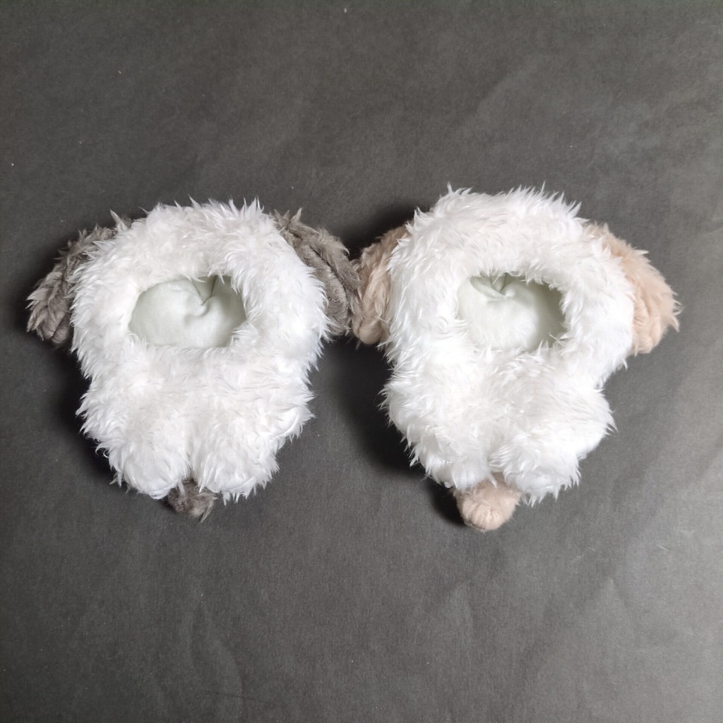 ほわぬい　8cm   ぬい服　着ぐるみ　セット　たれ耳　犬