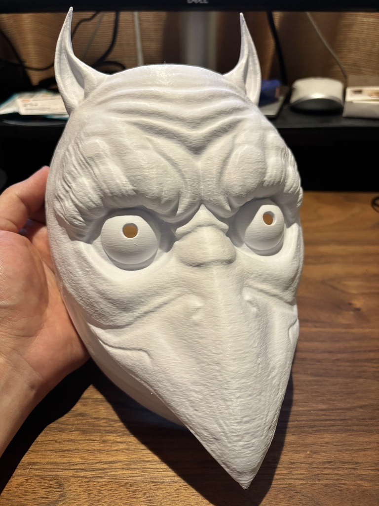 サイレント ヒルf 風 絹田潤子 仮面 （未塗裝） Silent Hill f