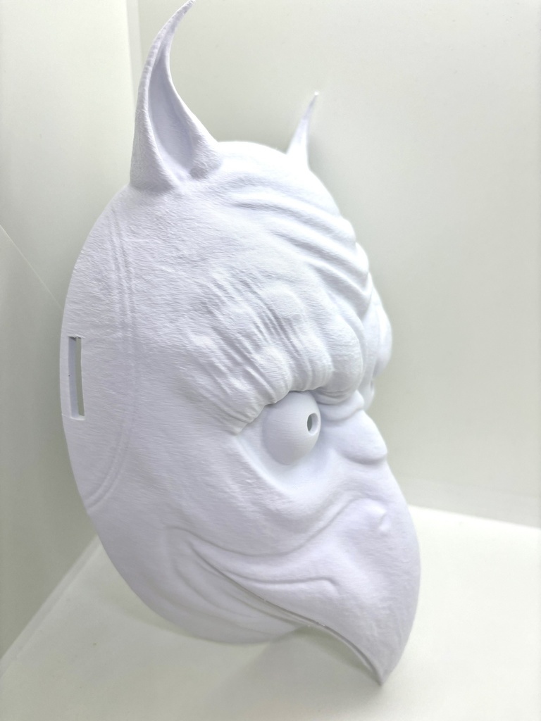 サイレント ヒルf 風 絹田潤子 仮面 (未塗裝) Silent Hill f