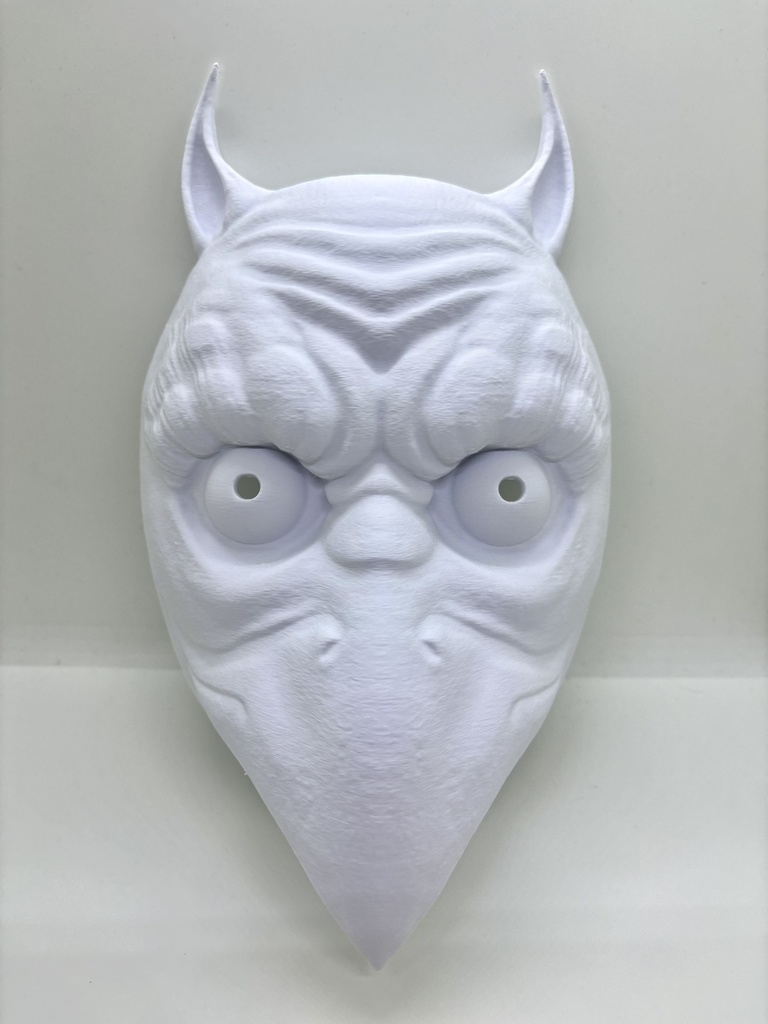 サイレント ヒルf 風 絹田潤子 仮面 (未塗裝) Silent Hill f