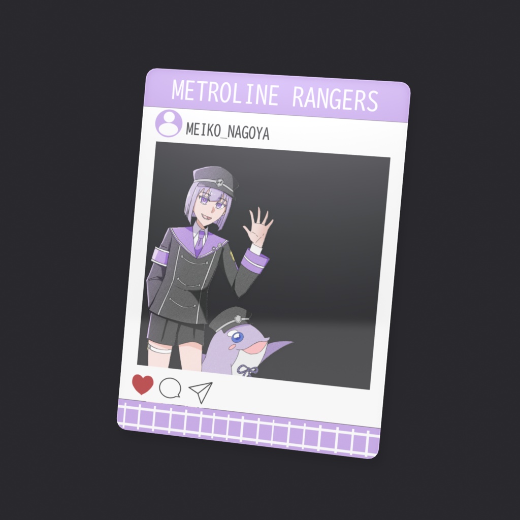 地下鉄路線統括官 クリアカード〈ナゴヤチーム〉