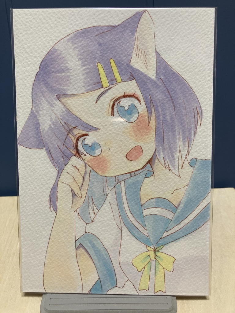 ドローイング(手描き原画)028番「好きな子」