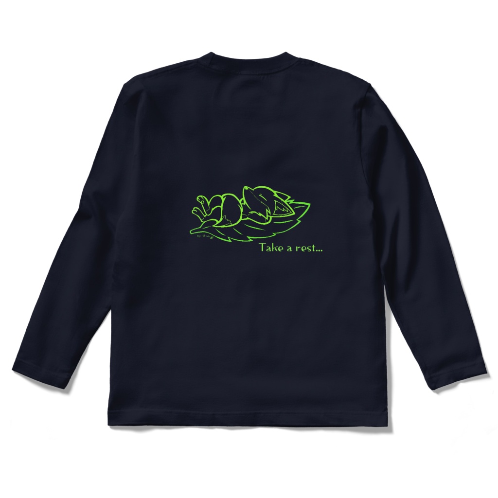 ロングスリーブTシャツ(オリジナルイラスト・キツネ)