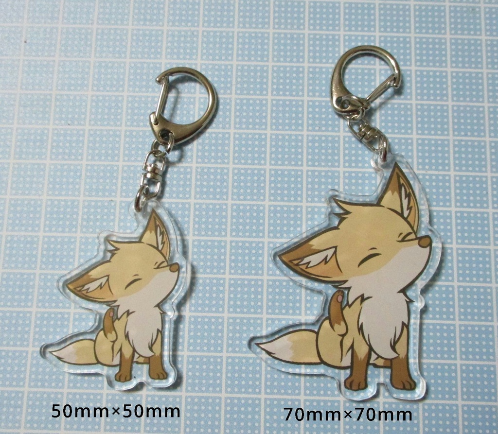 アクリルキーホルダー(こゃっこ・かいかい)