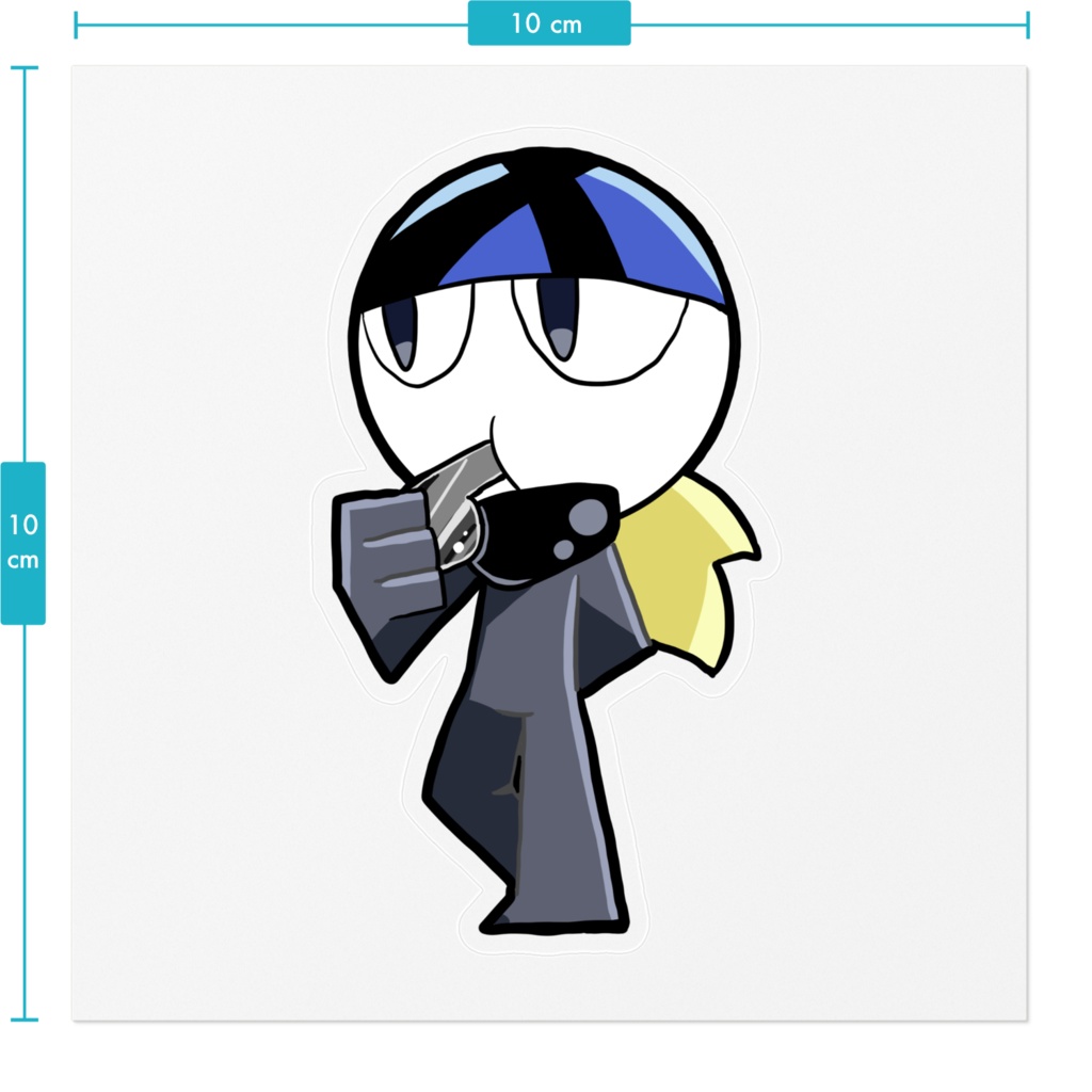 カルメラ君(ステッカー)