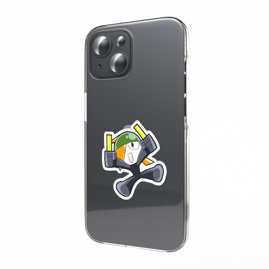 ベクター君(スマホステッカー)