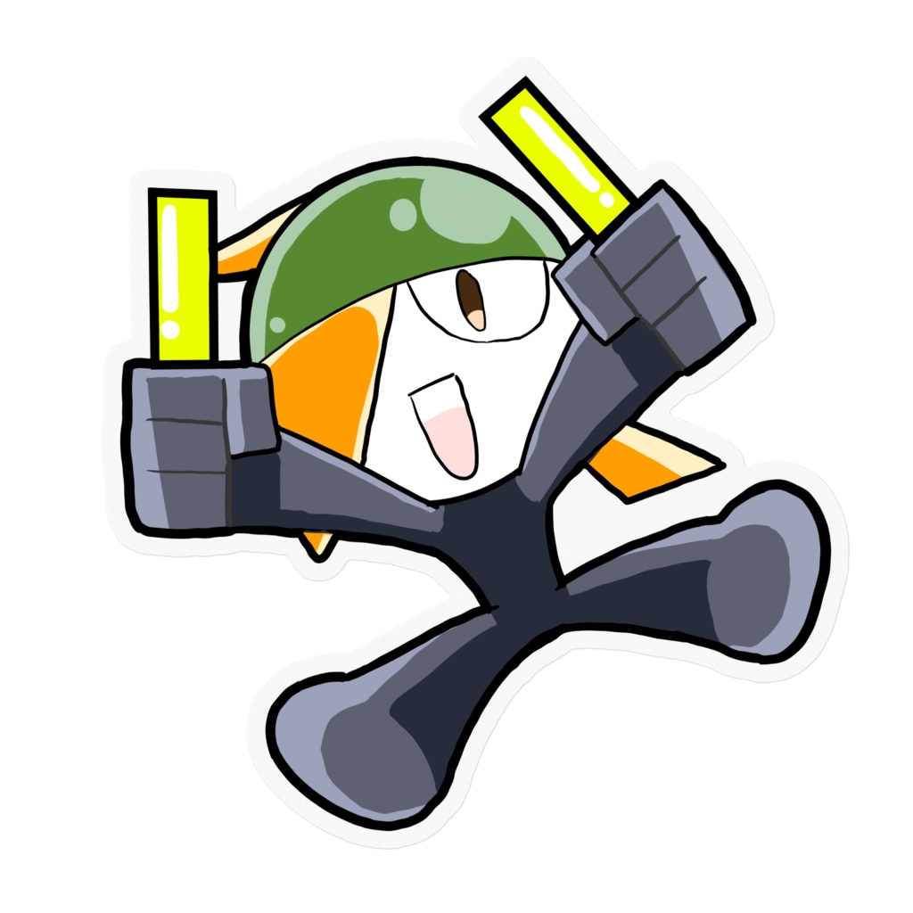 ベクター君(ステッカー)