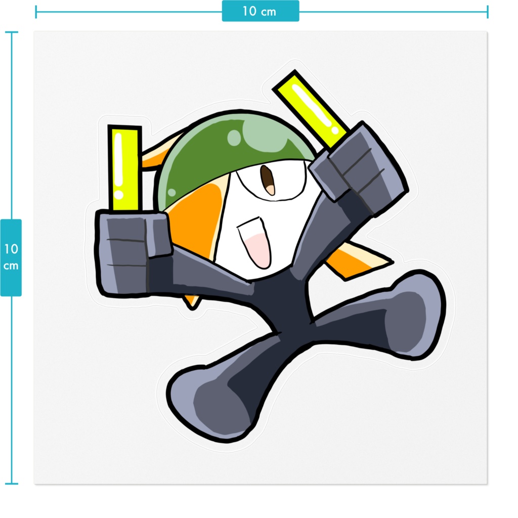 ベクター君(ステッカー)