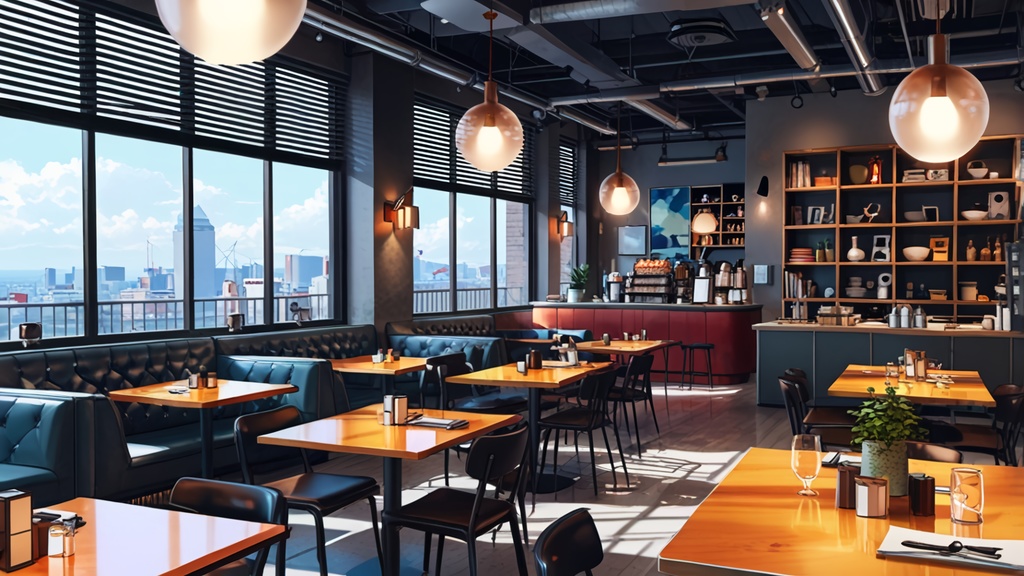 無料配布!【背景画像素材】おしゃれなカフェ – 気分が落ち着く癒しの空間(静止画 / 商用利用可)