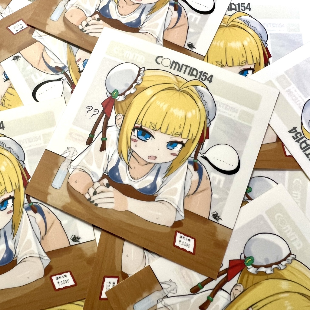 コミティア154非公式公式ステッカー(おまけ付き)