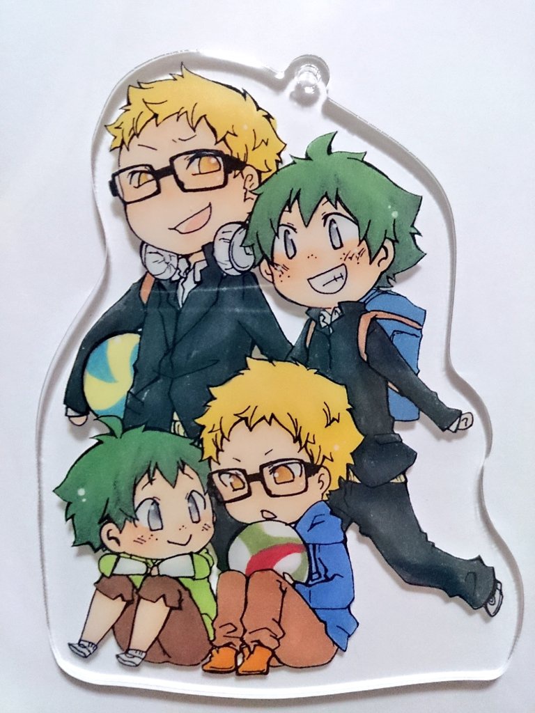 ダブル月山アクキー