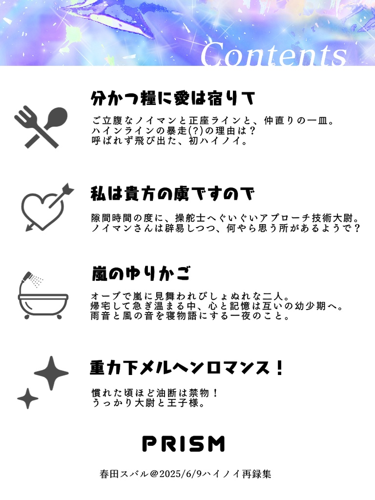 PRISM【ハイノイweb再録集】