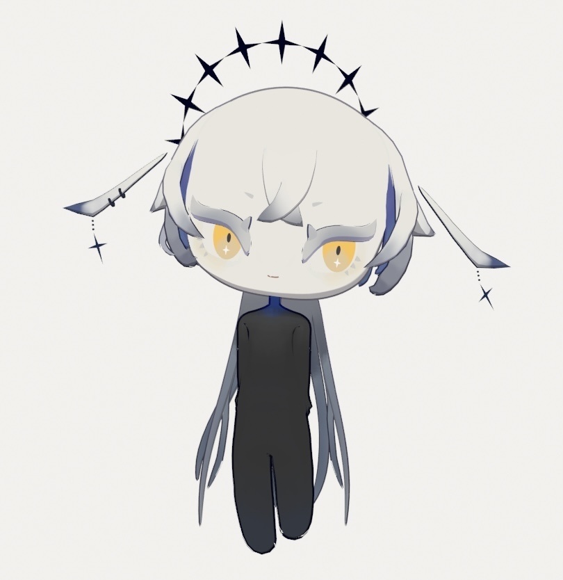 オリジナル3Dモデル「エモ」